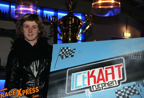 Icekarten Skidome Rucphen Kim Oomen boegbeeld